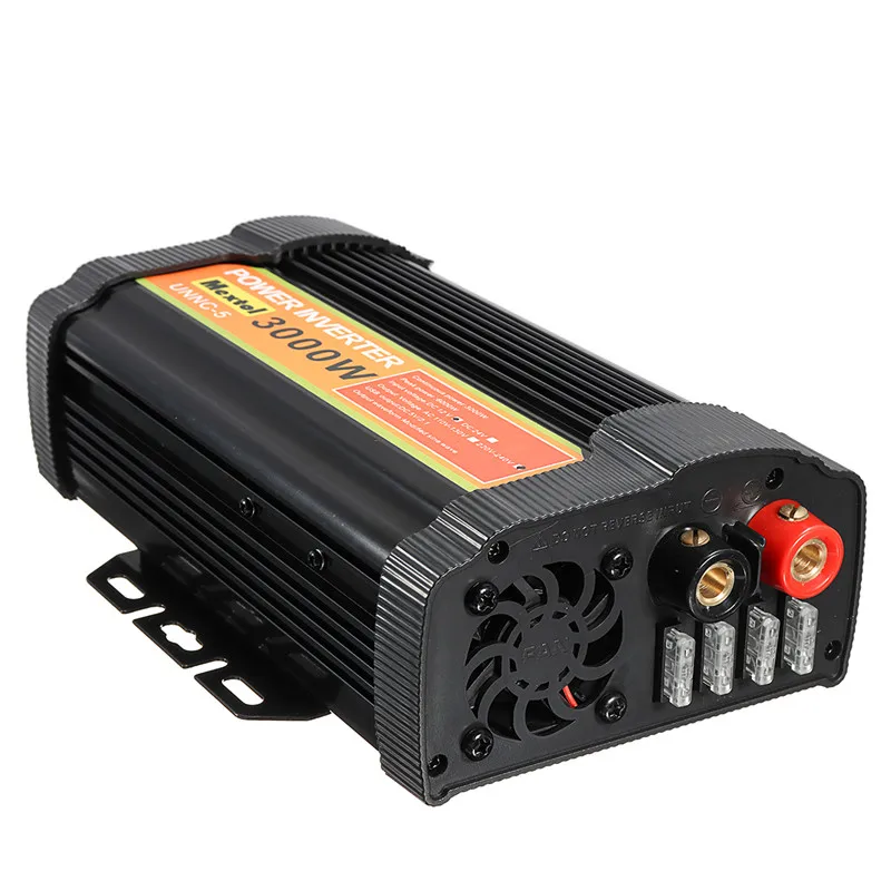 

USB Inverter 12V 220V 6000W Peaks Auto Modified Sine Wave 3000W Voltage Transformer Power Inverter Converter Car Charge