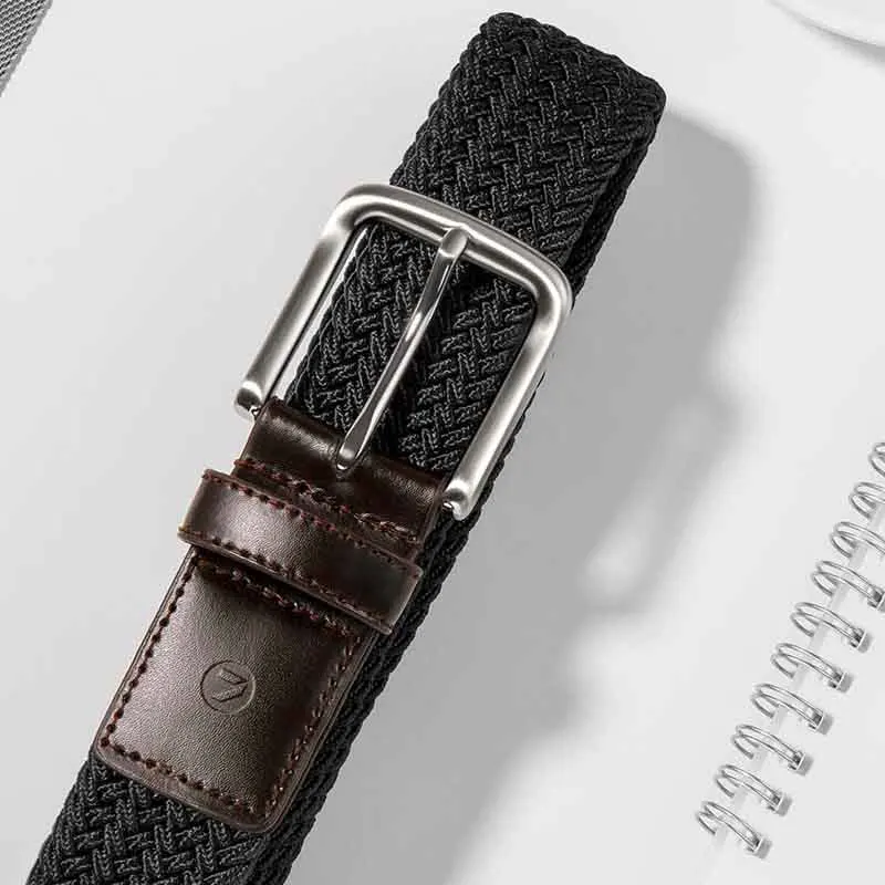 Xiaomi Qimian эластичный плетеный ремень с пряжкой высокая эластичность не легко деформируется деловой повседневный мужской ремень
