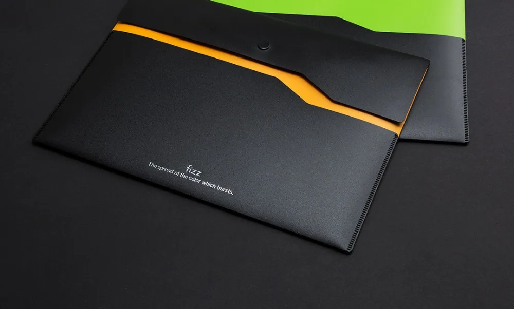 Xiaomi Fizz цветная двухслойная сумка 6 шт Двухслойная карманная сумка для хранения документов
