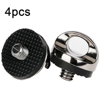 

Convenient Universal Camera Tripod Quick Install Easy Twist Grip Fast Connection Mount Screw Secure Wrist Straps Metal 1/4"