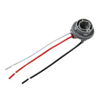 

1157Bulb Socket BAY15D Lamp Holder P21/5W Adapter Base Connector For Brake light