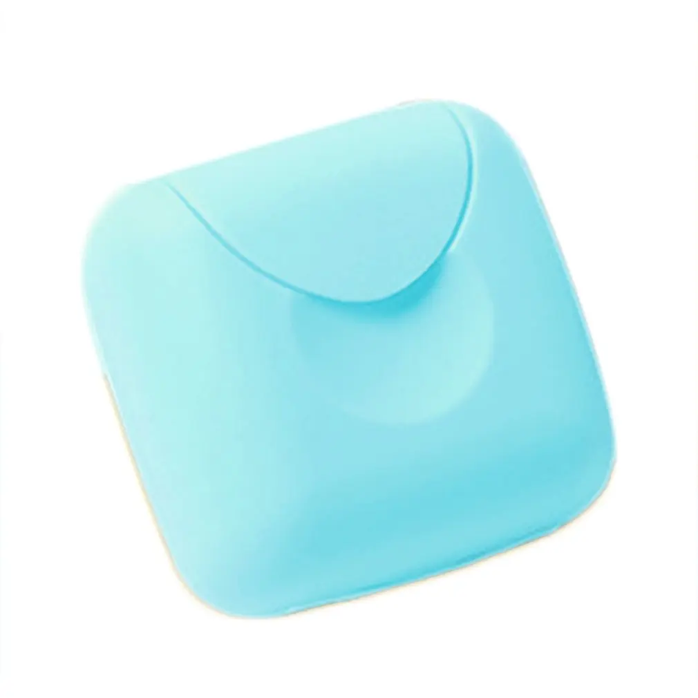 Candy Color Travel Lock Seal Soap Box Plastic Portable Toilet Boxes Case Holder With Lid Sealing Bathroom Home Supplies | Дом и сад