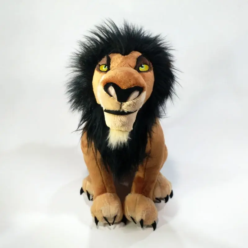 Film Originale Disney Il Re Leone Cattivo Simba Cicatrice Peluche Morbido Animale Leone Cicatrice Bambola 34Cm Edizione Limitata Regalo Per Bambini