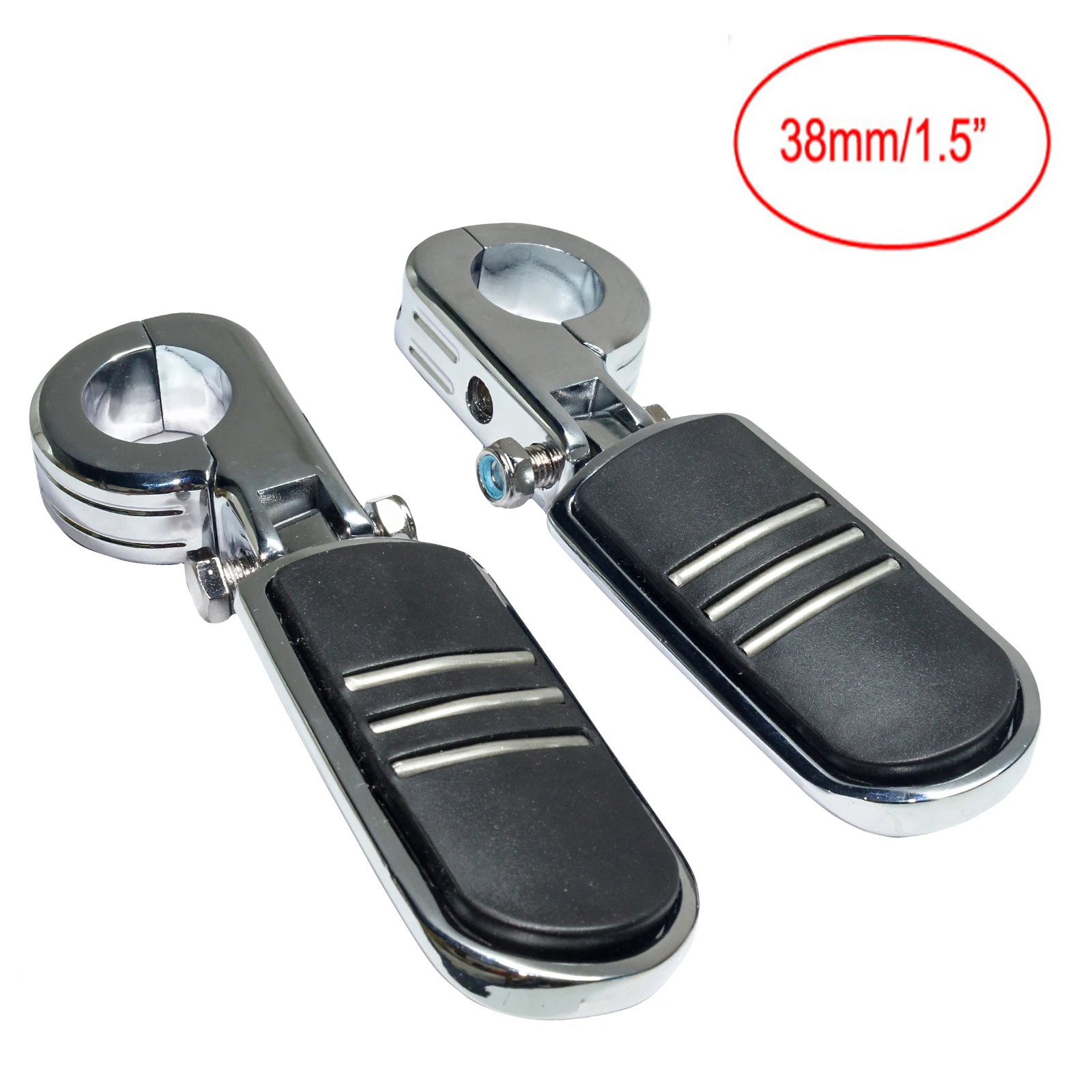 Мотоцикл, шоссе, колышки Electra Glide Road King Street Glide 1,2" 32 мм 1,5" 38 мм, защита двигателя, подставка для ног для Harley Iron XL 883 - Цвет: 38mm 1