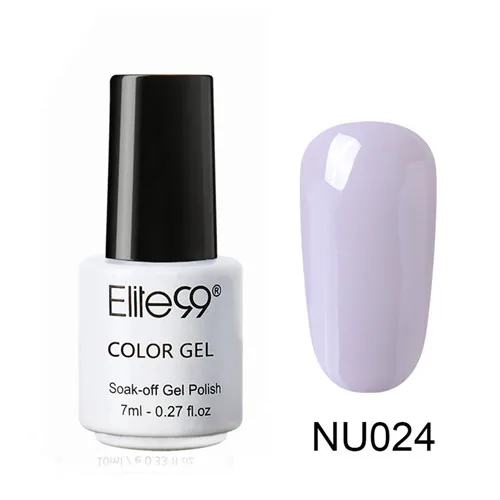 Elite99, Классическая серия телесного цвета, 1 шт., 7 мл, Гель-лак для ногтей, дизайн ногтей, маникюр, грунтовка, модный Гель-лак, 24 цвета - Цвет: NU024