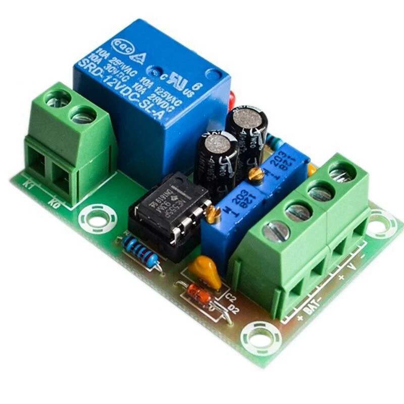 Módulo de interruptor de la fuente de alimentación del cargador de la placa  de protección del Control de carga de la batería XH M601 12V|Accesorios  para baterías| - AliExpress
