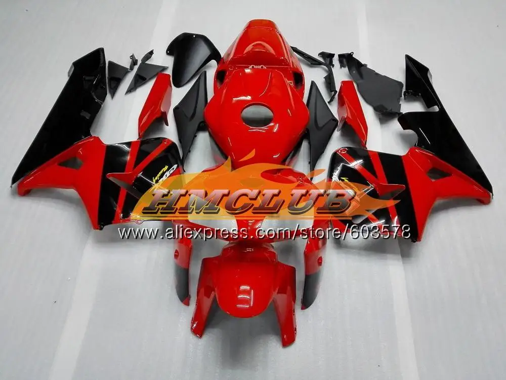 No. 9 Литые изделия для Honda CBR 600RR CBR600 RR 600F5 orange черный 73CL. 12 CBR600RR F5 05 06 CBR600F5 CBR 600 RR 2005 2006 обтекатель oem - Цвет: No. 9