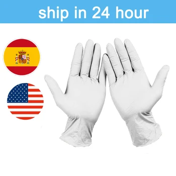 

100pcs Non-slip Disposable Gloves Products Universal Gloves For Left Right Hand Rubber Gloves Disposable Nitrile Gloves