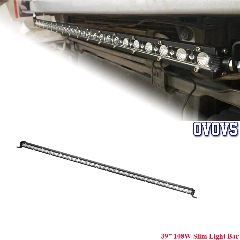 OEM 108w 38Inch тонкий C REE светодиодный светильник 6000k с точечным наводнением