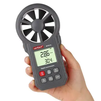 

High quality Anemometer Thermometer Wind Speed Gauge Meter Anemometro Windmeter 30m/s LCD Digital Hand-held Measure Tool