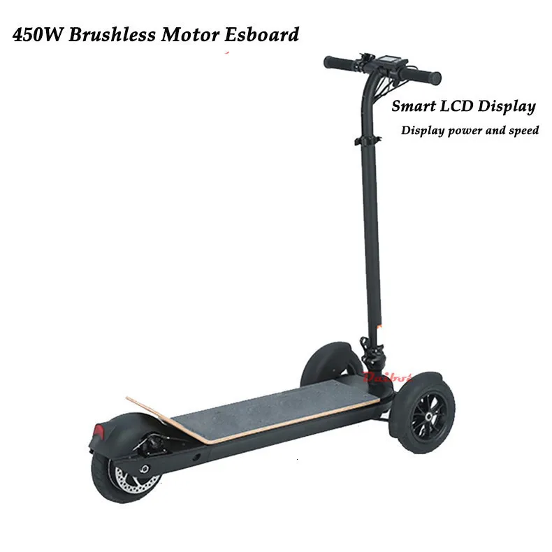 Электрические скутеры Daibot для взрослых, 3 колеса, ES Board, самобалансирующиеся скутеры 450 Вт, бесщеточный мотор, детский складной электрический скейтборд