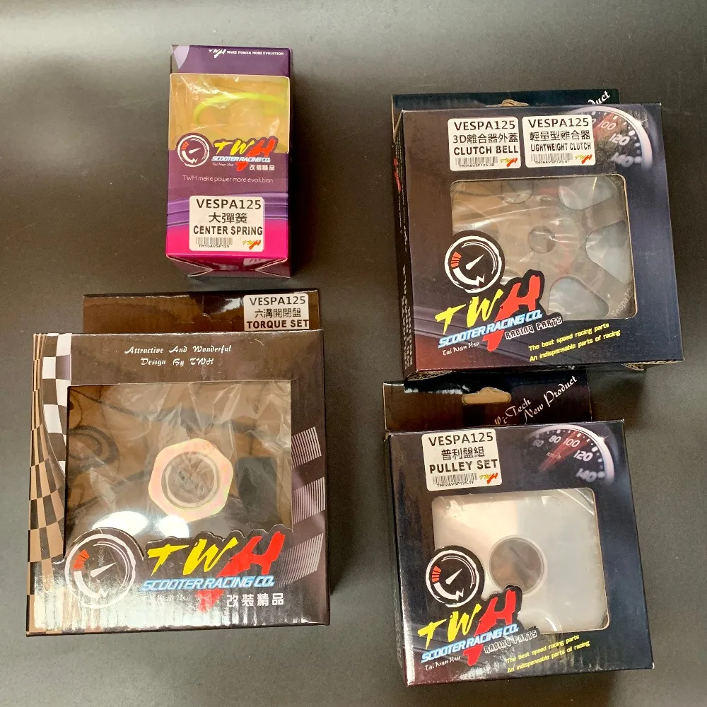 twh racing clutch set for vespa gts 125