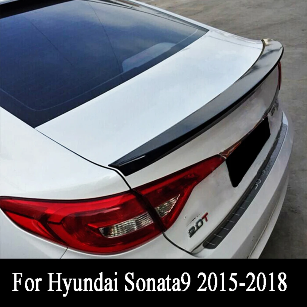 Для hyundai Sonata 9th ABS задний багажник краска спойлер хвост крылья губы