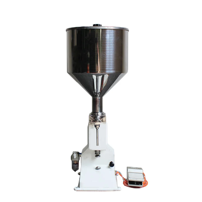 

A02 Small Pneumatic Filling Machine of Liquid and Paste Stainless Steel Filling Machine Large Capacity Paste Filling Machine