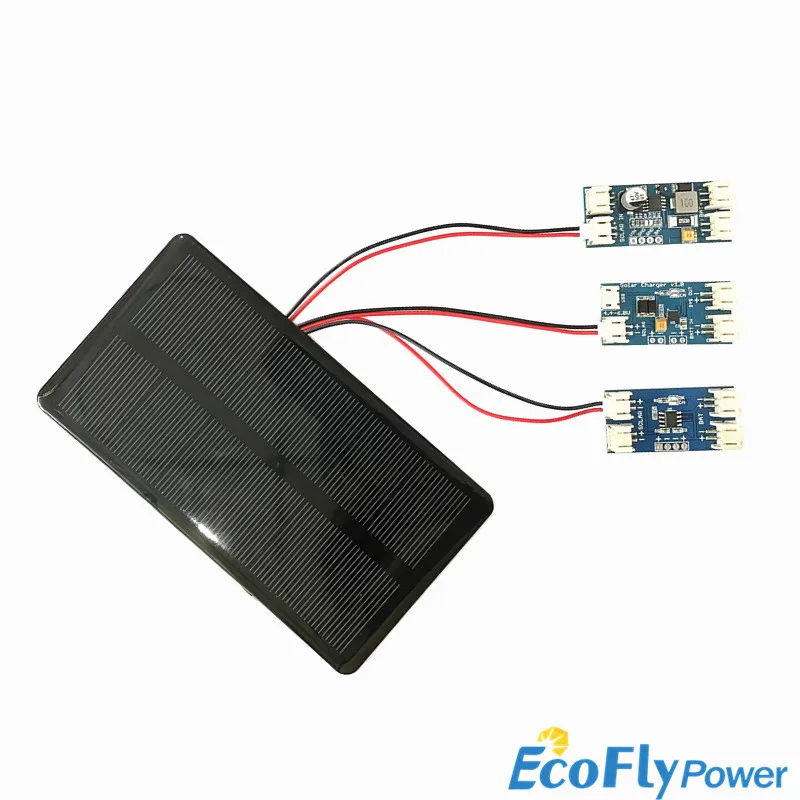 Mini 6V 210ma 1,25 W Solar panel mit Solar ladegerät cn3065/cn3791/cn3163 mppt Solar panel Regler Controller