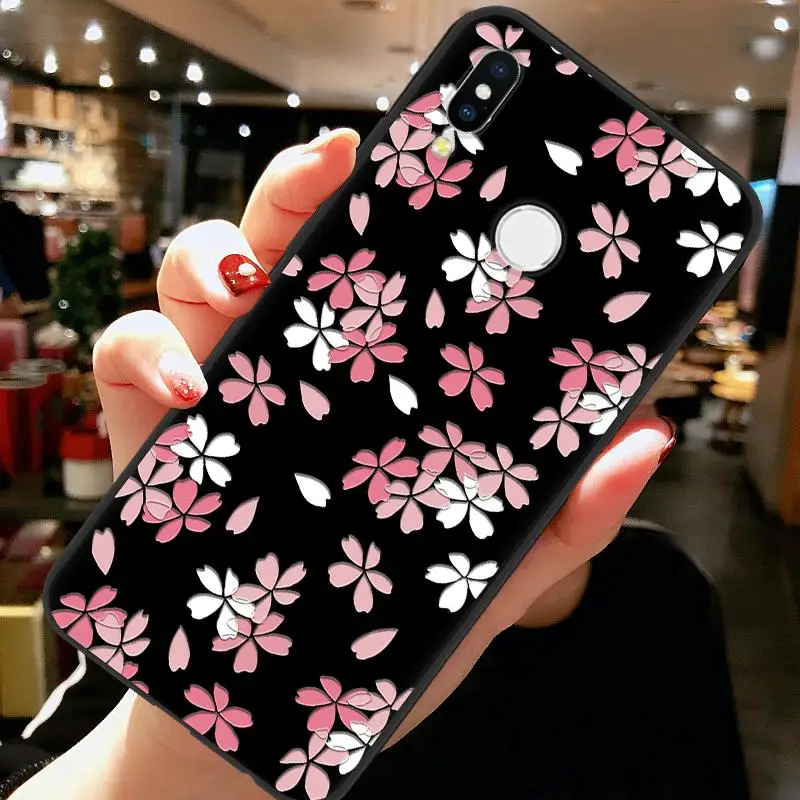 3D цветок чехол с тиснением для huawei P20 P30 Pro P8 P9 P10 Lite P Smart Y5 Y6 Y7 Prime Y9 Y6 Y7 Pro силиконовый чехол - Цвет: fbsh