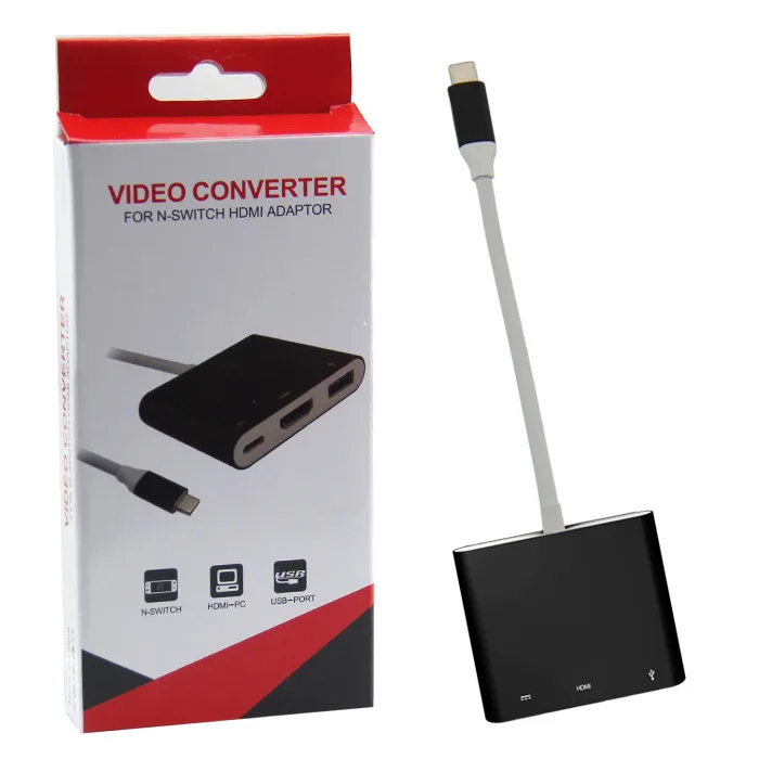 Nintendo Switch tv Base NS портативная ТВ база TYPE-C адаптер Преобразование HDMI