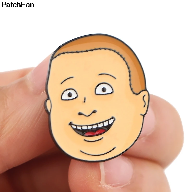 20 шт./лот Patchfan быть боссом семьи забавные булавки броши для рюкзака, одежды для мужчин и женщин шляпа Декоративные значки медали A2548