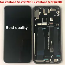 Для Asus Zenfone 5z ZS620KL ЖК-дисплей сенсорный экран для Zenfone 5 ZE620KL дигитайзер сборка Замена+ рамка