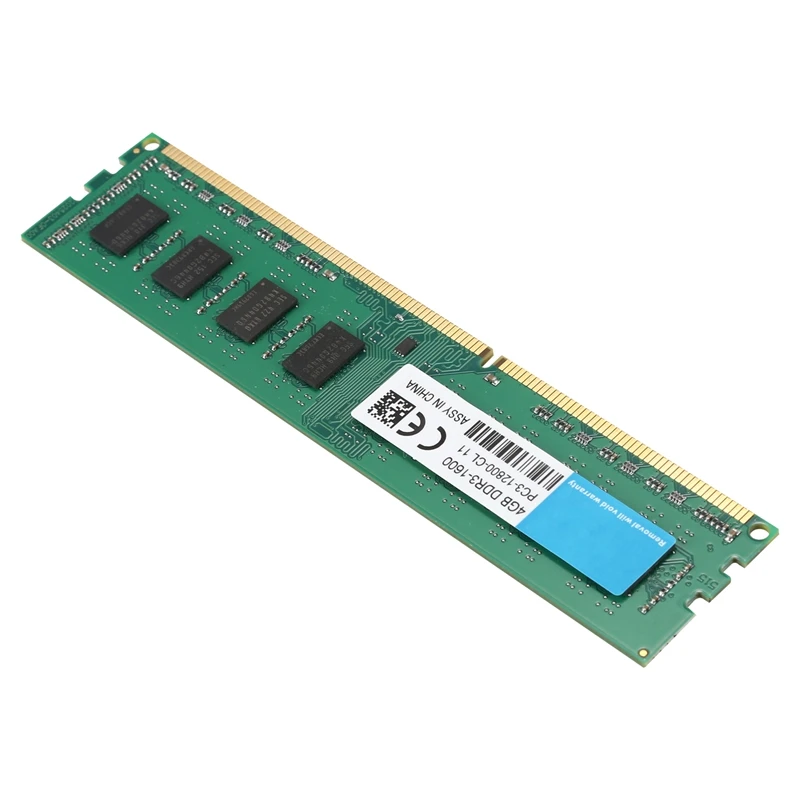 Настольный DDR3 DIMM 4 Гб 1600 МГц оперативная память PC3-12800 AMD выделенная память двухсторонняя частица 1,5 в 240Pin памяти без буфера