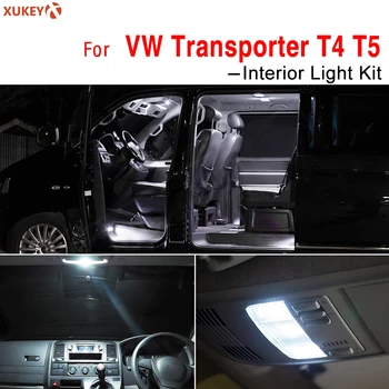

4pcs White LED Interior Light Welcome Reading Lamp Festoon Bulbs For VW Transporter T4 T5 T5.1 Canbus Car Lighting Upgrade Kit