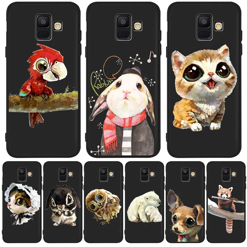 

Animal cartoon For Samsung Galaxy A9 A8 A7 A6 A5 A3 J3 J4 J5 J6 J8 Plus 2017 2018 M30 A40S A10 A20E phone Case Cover funda coque