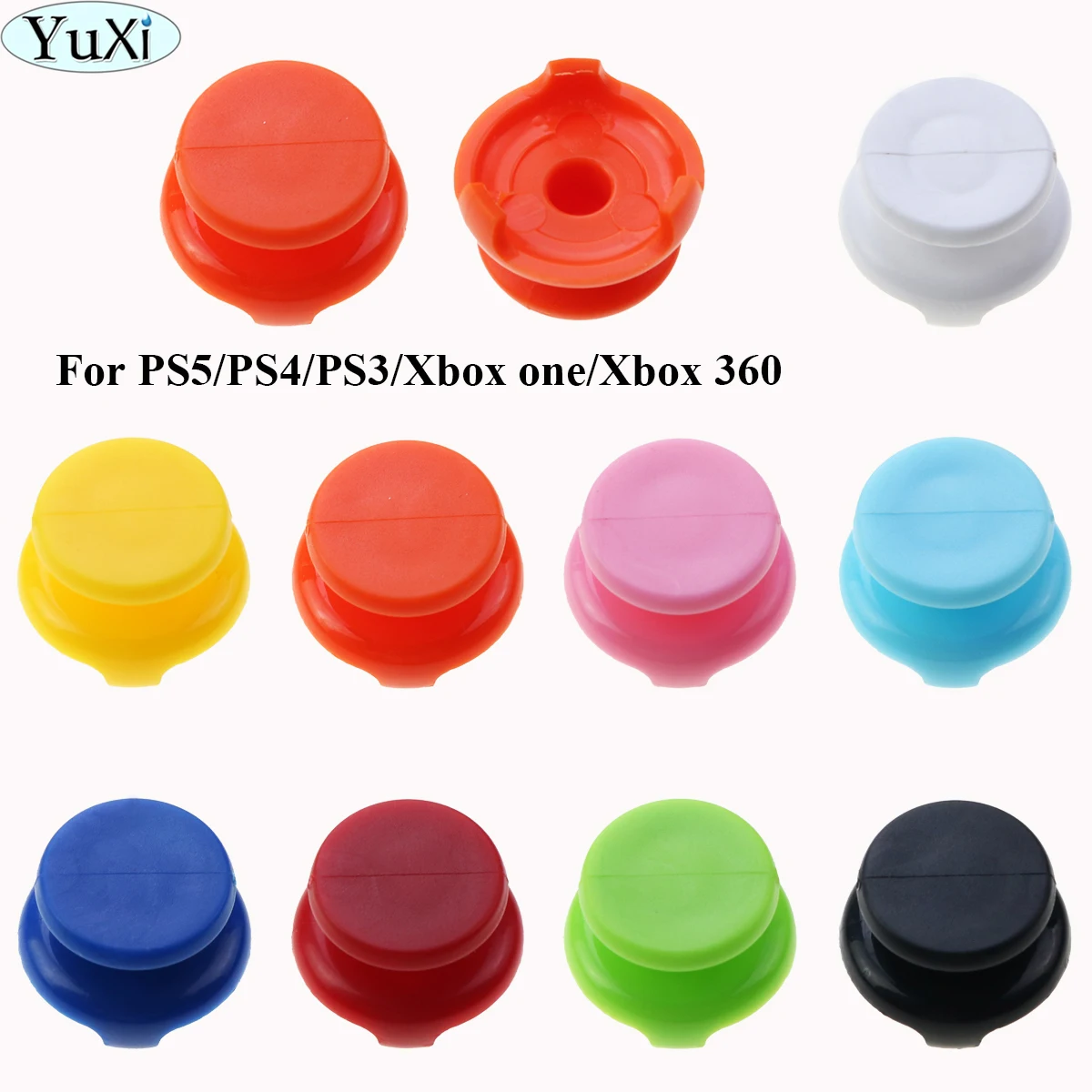 Yuxi Per Ps5 Ps4 Ps3 Controller Joystick Cover Thumb Grips Extenders Caps Per Sony Ps5 Ps4 Ps3 Per Xbox One/360 Accessori