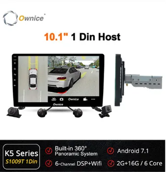 

Ownice 10.1inch 1Din Universal Android 360 Panoramic seamless DVR AHD Camera Car radio DVD GPS Navigation Head Unit with DSP