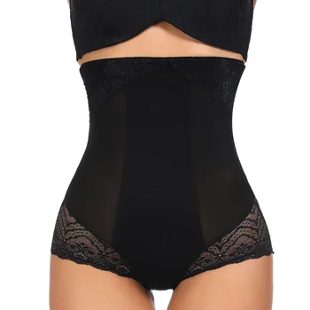 

High Waist Plus Size Panty Girdle Lace Waist Trainer Postpartum Waist to Stomach Hip Sexy Lace Belly Body Shaping