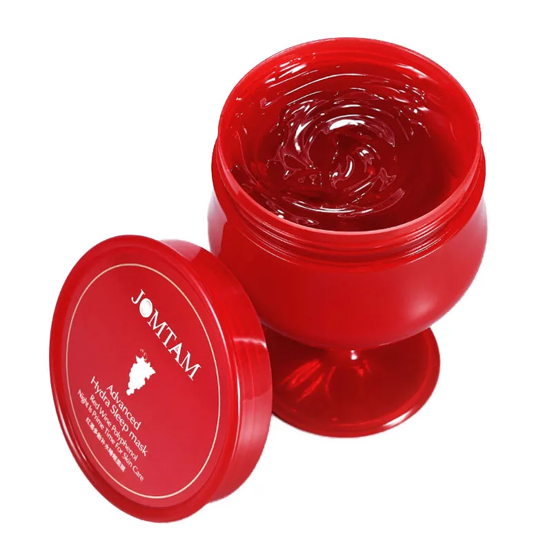 

Beauty Red Wine Polyphenol Sleep Facial Mud Mask Tender And Hydrating Moisturizing Nourishing Not Greasy Refreshing