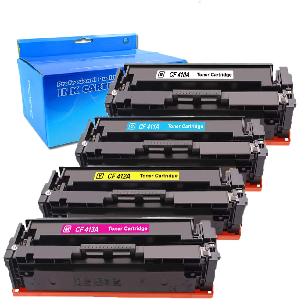 CF410A совместимый тонер картридж для замены HP 410A 410X CF410X Color LaserJet Pro M477fdw M477fnw