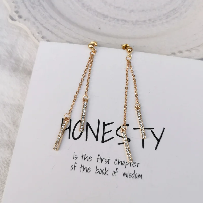 Aretes de mujer; Новинка года; синяя блестящая кисточка; серьги-подвески; ювелирные изделия; массивные серьги; корейские серьги для женщин