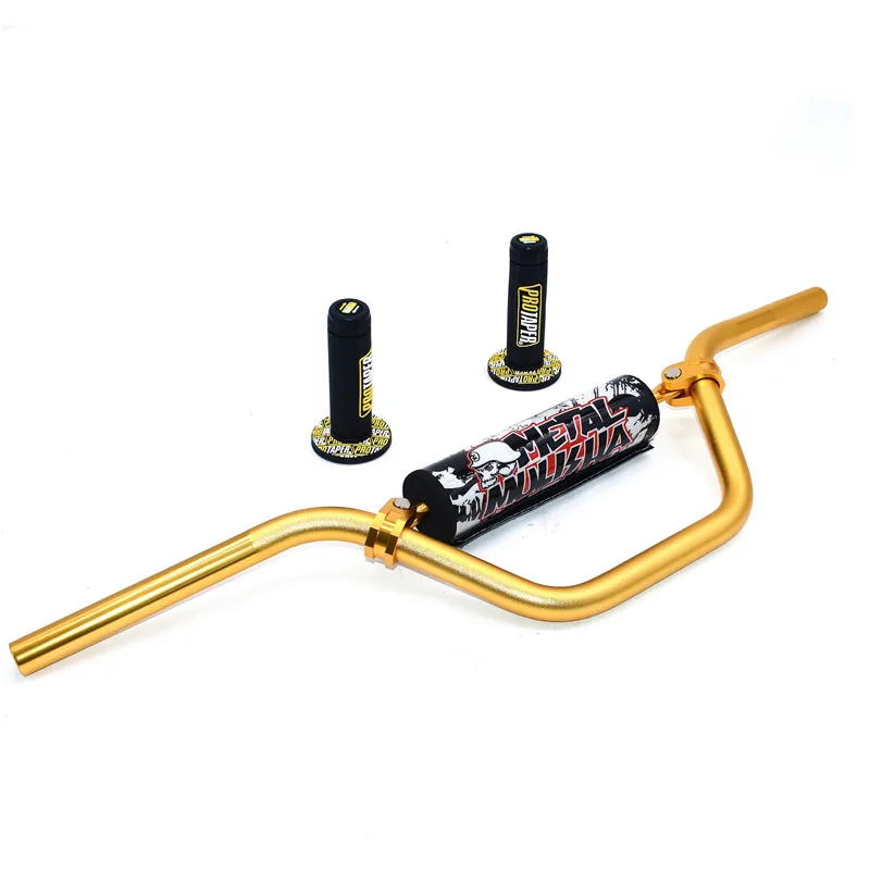 6065 Aluminum Motorcycle Handlebar 7/8" 22mm Motocross Moto Handlebar For 5mm tube thickness - Image 3