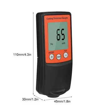 

CM8801FN Digital Coating Thickness Gauge Meter Car Paint Tester Meter Tools