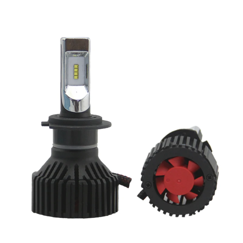 SHUOKE T8 H7 светодиодный Авто Запчасти фар автомобиля 1860 чип 12V 30W 8000LM 6000K ультра яркий