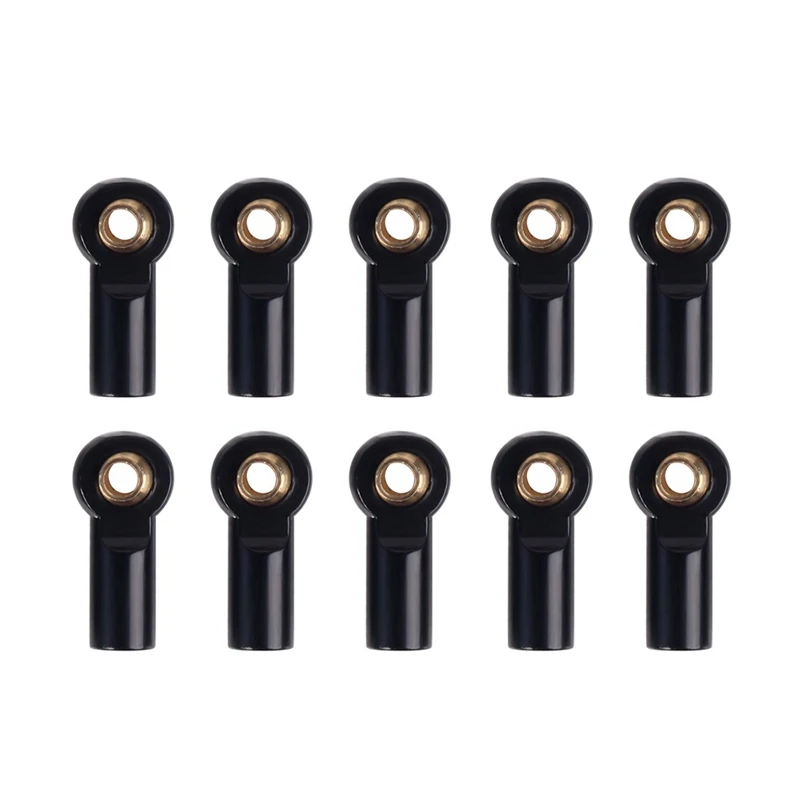 

10Pcs Metal M3 Link Tie Rod End Ball Joint for 1/10 RC Car Crawler AXIAL SCX10 D90 D110 Tamiya CC01