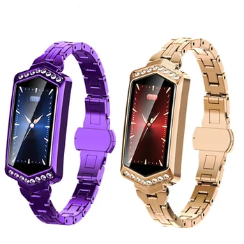

2020 New Smart Bracelet for Women Fitness Tracker Heart Rate Monitor Color Screen Smart Watch Sleep Calorie Counter Girl's Watch