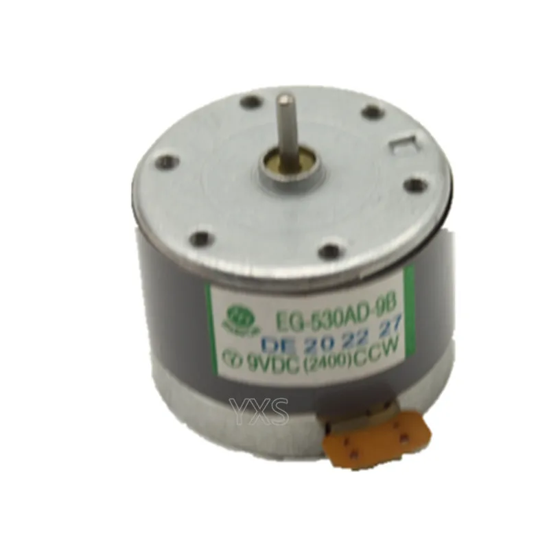 5 шт./лот EG-530AD-9B 530 электрическая машина EG-530AD В 6 в 9V 12V CCW/CW Micro Двигатель постоянного тока для записи дубляжной машины