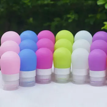 

1pc38ml / 60ml silicone empty bottle shampoo shower gel container travel packing portable silicone bottling