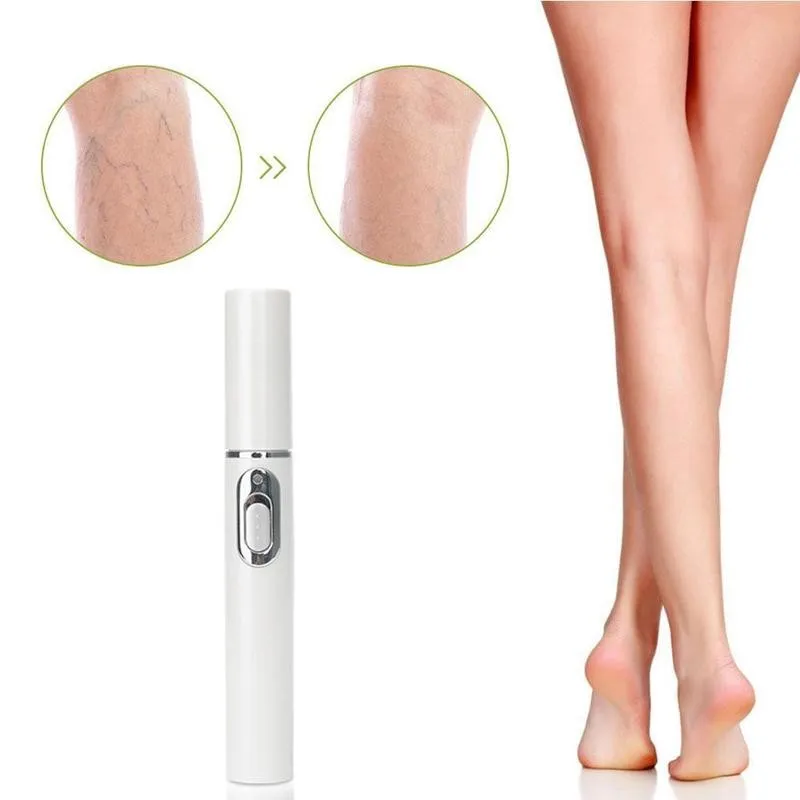 Blue Light Therapy Varicose Vein Pen Medical Varicose Scar Vein Pen Light Blue Acne Therapy Treatment P0R3 2