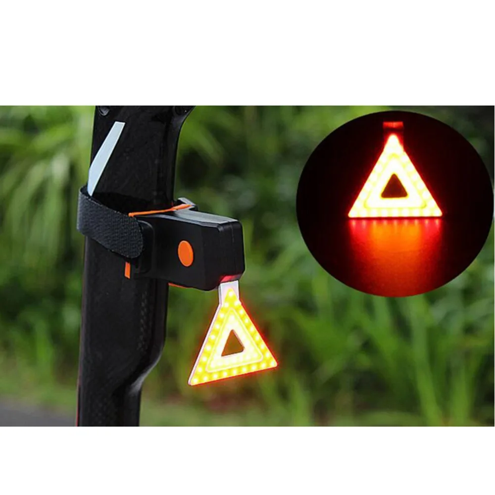 Креативный свет для велосипеда свет 5 режимов освещения велосипедный USB зарядка светодиодный свет велосипеда вспышка стробоскоп задний