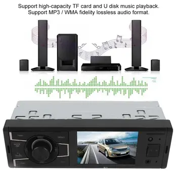 

Car MP3 Bluetooth Radio Player Stereo Audio In-Dash Remote Controller Support USB TF AUX FM Receiver