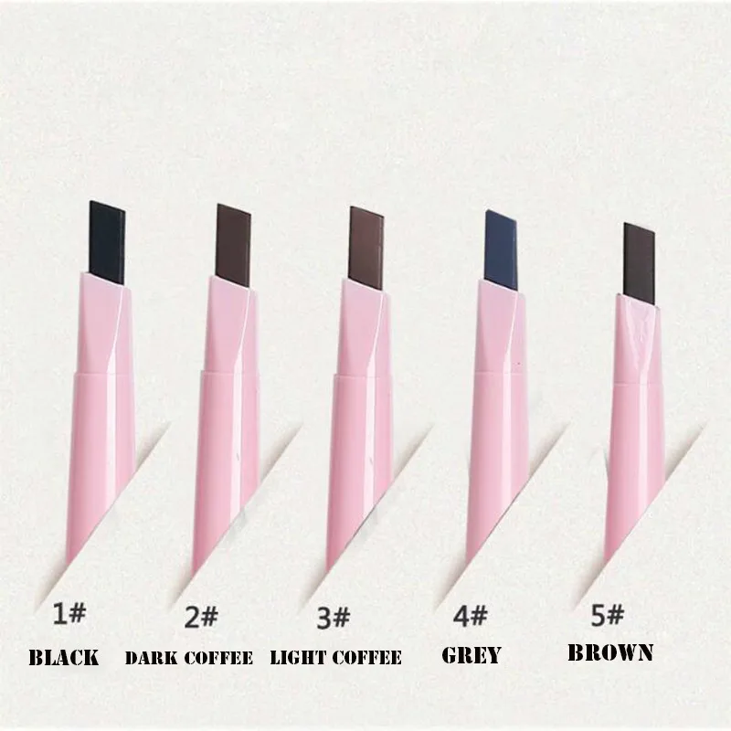 Hot selling Double waterproof and waterproof eyebrow pencil durable bleach does not bloom the fifth act 3