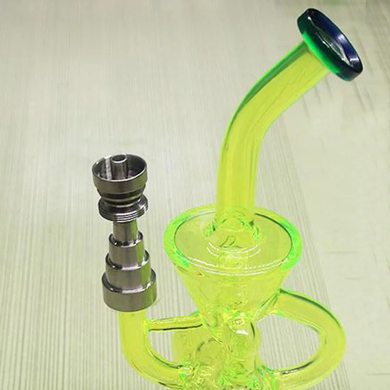 Titanium Dab Nail Universal 6 in 1 Dish Plate Dab Rig Nail Free Shipping 4