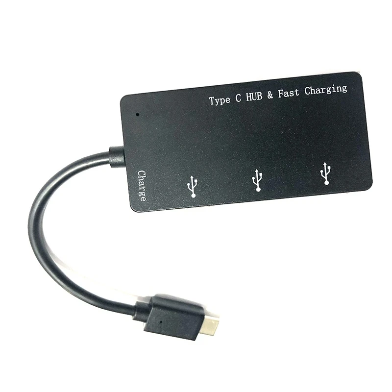 USB C адаптер сплиттер Type к 2 0 концентратор PD питания кабель usb хаб 3 порта для