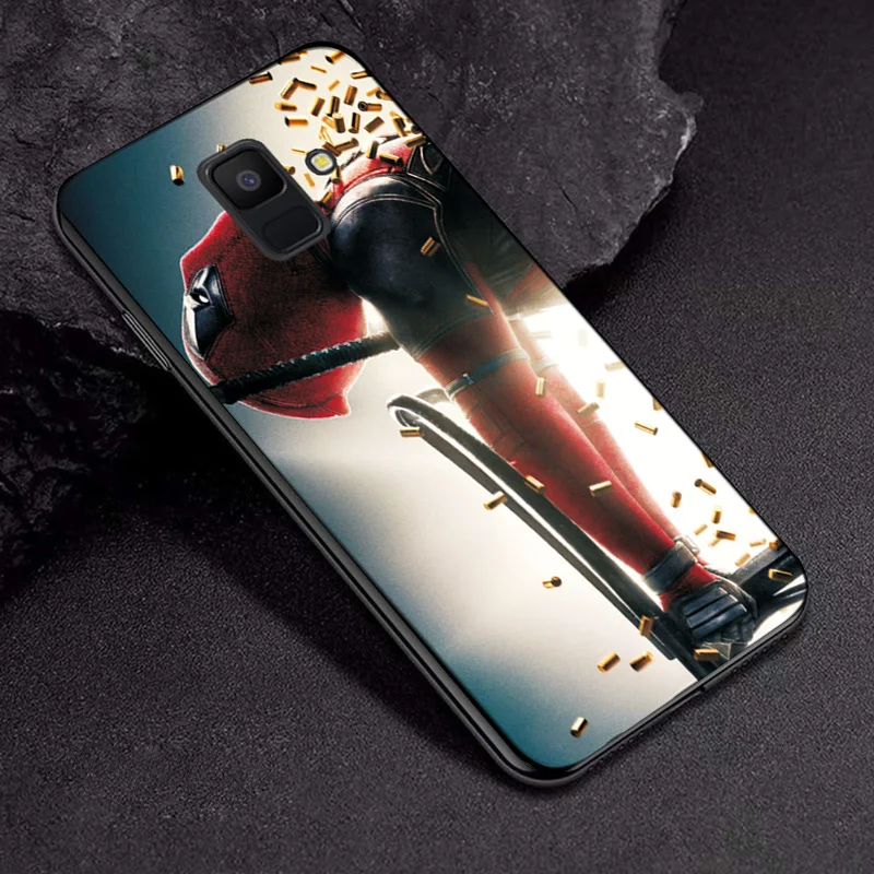 TPUBLK676 Для samsung Galaxy A6 plus чехол-накладка A8 plus Venom Joker черный чехол ТПУ для samsung A9 A7 A750 Железный человек бампер - Цвет: TPUBLK676
