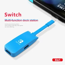 Base de carga para Nintendo Switch, accesorios de estación de acoplamiento para adaptador de TV, NS Switch