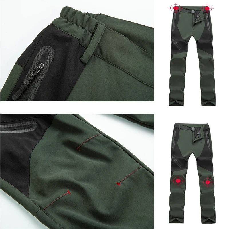Men Outdoor Hiking Pants Elasticity Quick Dry Ultra-light UV Proof Sports Climbing Travel Camping Hunting Trousers hiking pants