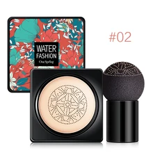 Увлажняющий, отбеливающий, на воздушной подушке, основа, Грибная головка, CC, крем, консилер, водонепроницаемый, осветляет лицо, косметический инструмент, TSLM1