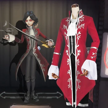 

Game Identity V Joseph Desaulniers Cameraman Blood Shadow New Skin Uniform Cosplay Costume Halloween Suit for women